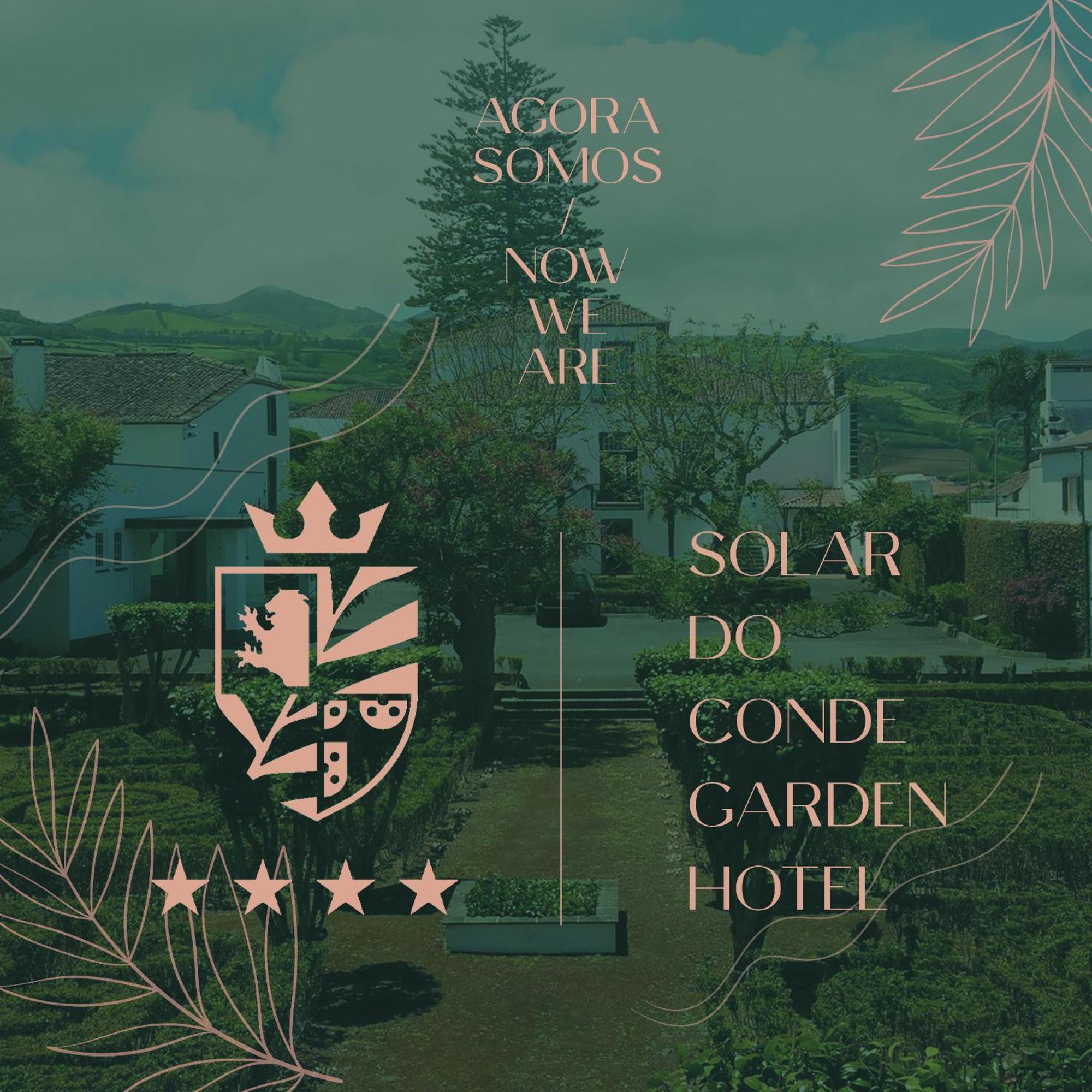 Solar Do Conde Garden Hotel Capelas Exteriör bild